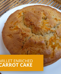 Millet Carrot Cake